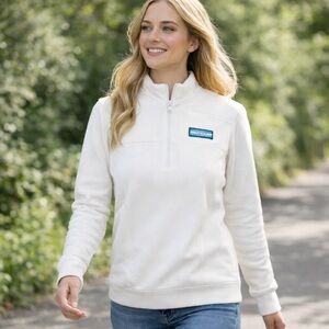 NWT Vineyard Vines “Chicago” Shep Shirt quarter-zip pullover size Large